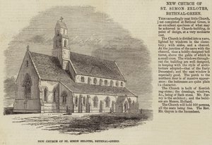 New Church of St Simon Zelotes, Bethnal-Green by English School